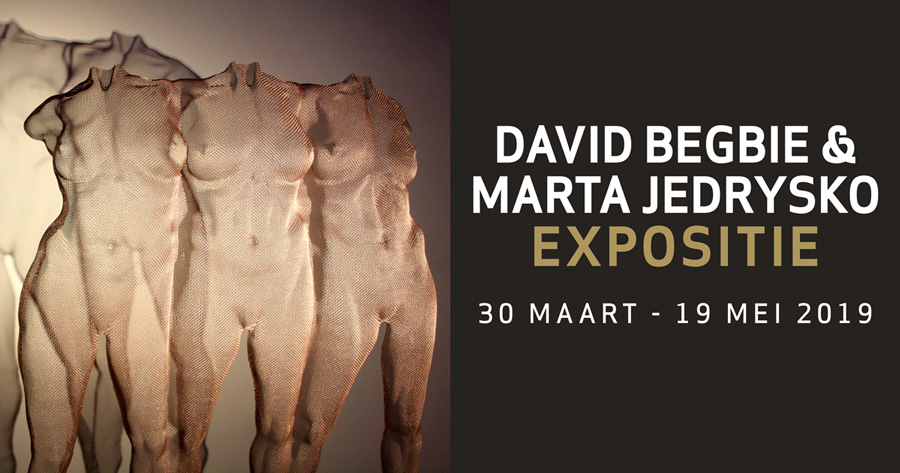 Art exhibition Invitation at Van Loon Galleries - Marta Jedrysko and David Begbie