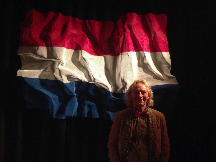 Dutch Flag as a wall-mounted sculpture