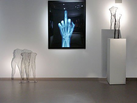 Opiom Gallery presenting Wire-Mesh sculptures