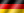 die Flagge für Deutschland