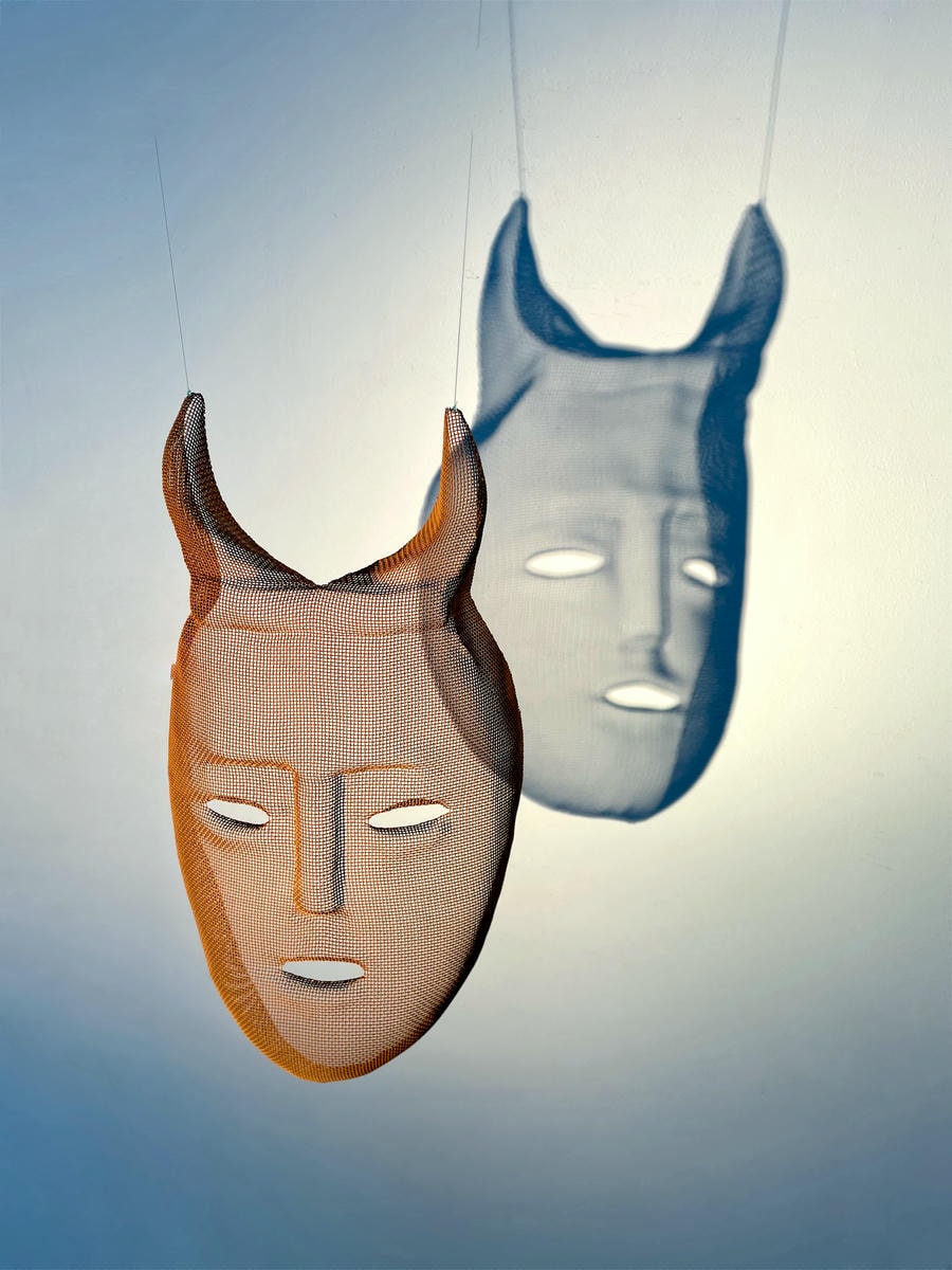 David Begbie CRYPTIC sculpture 2024 8599e s