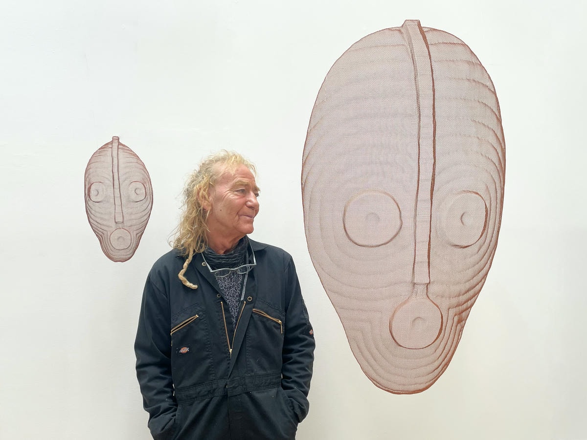 CRYPTU mask David Begbie sculpture 4187e s