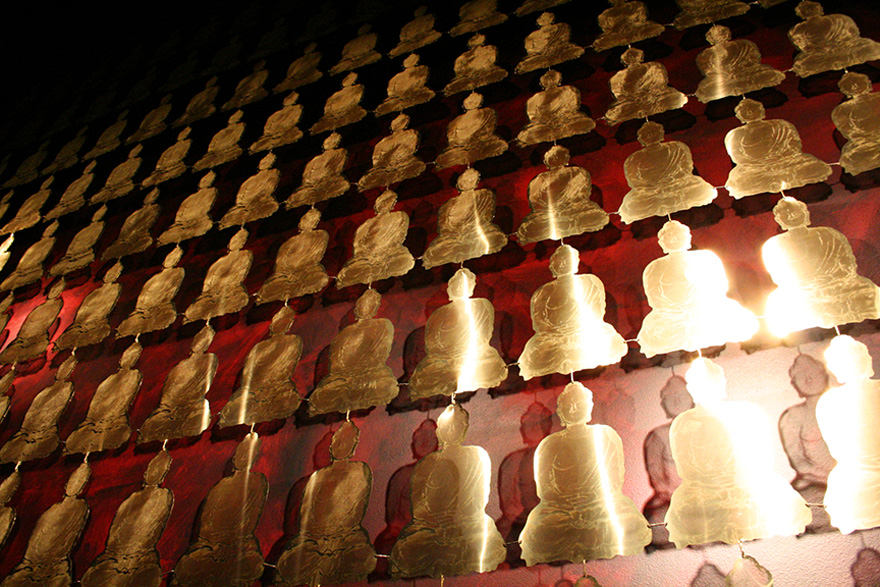 Buddha David Begbie Buddha  wall sculpture 3