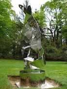 installing large outdoor sculpture